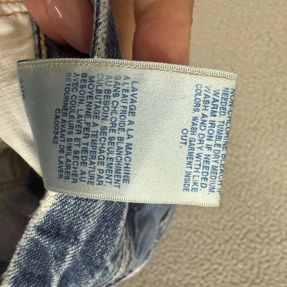 Levis Capital E Matchstick Jeans Slim Straight Distressed Made in USA - Picture 10 of 11